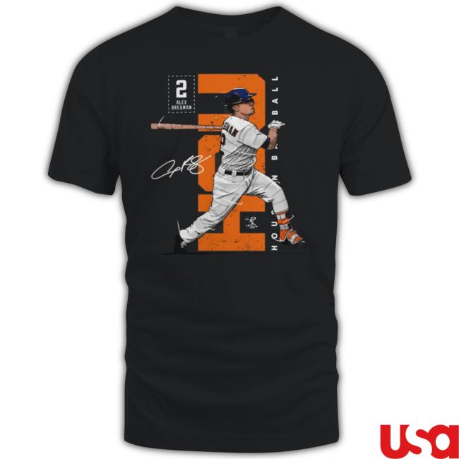 500 Level Shop Alex Bregman Vertical Shirt