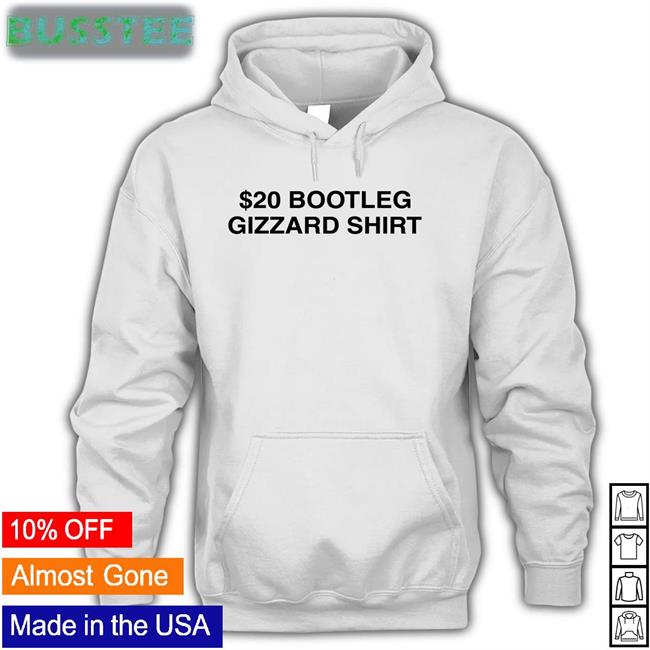 $20 Bootleg Gizzard Shirt Tee Shirt
