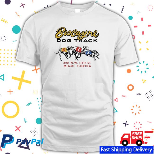 Biscayne Dog Track Vintage Miami shirt, hoodie, tank top, sweater and long sleeve t-shirt