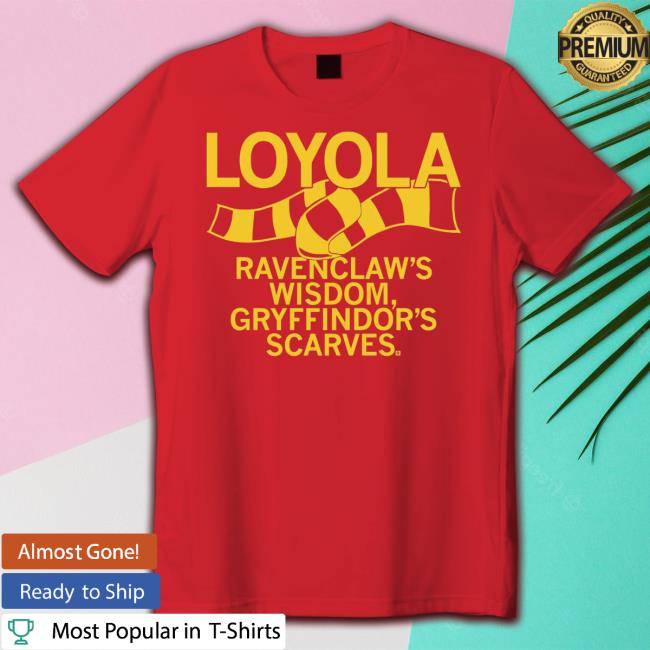 Raygunsites Loyola Gryffindor Scarves Hoodied Sweatshirt