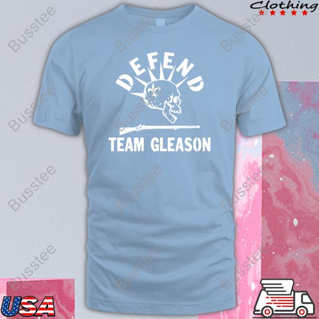 Drew Brees Wearing Defend Team Gleason Long Sleeve T Shirt