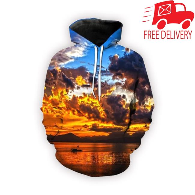 Official Sunset Lake 3D T-Shirt