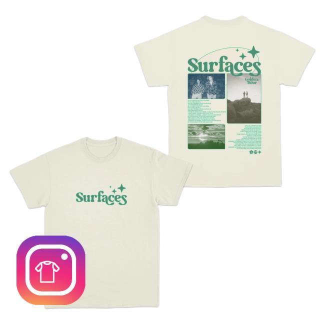 Official Merch Bar Surfaces Store Golden Hour Cream Sweater MerchBar Shop