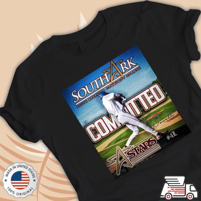 Tanner Powell South Arkansas Community College Committed shirt