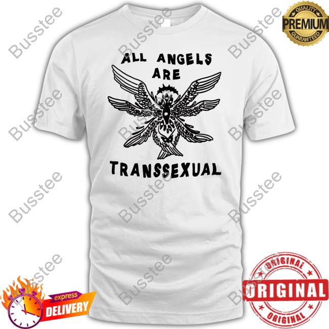 Lia V All All Angels Are Transsexual Tee Angelrightsnow