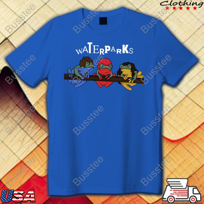Waterparks Frog Tee Shirt Parxvinyl Waterparks Frog Tee Shirt
