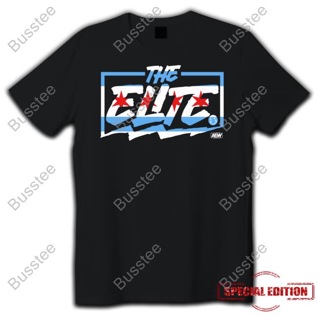Shiningpolaris The Elite Chicago Flag AEW Shirt