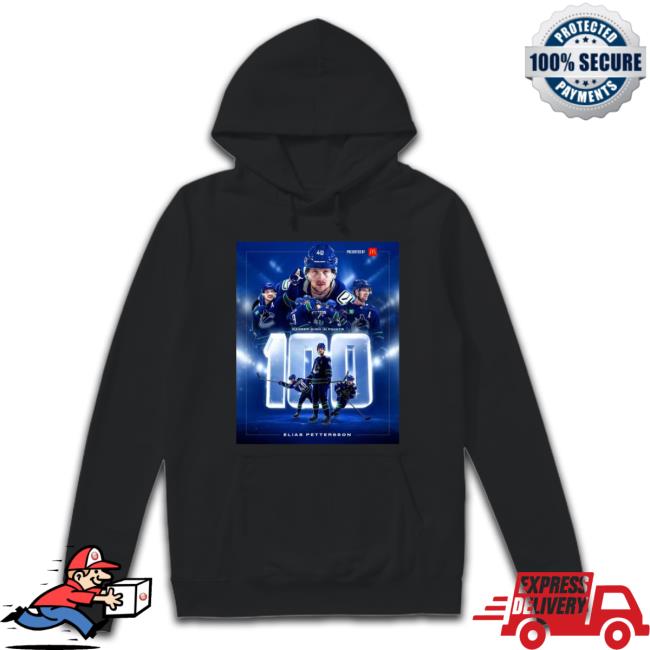 Elias Pettersson Vancouver Canucks 100 Career High Points Title Season shirt