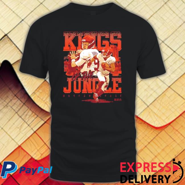 Joe Burrow And Ja’Marr Chase Cincinnati Kings Of The Jungle Hooded Sweatshirt