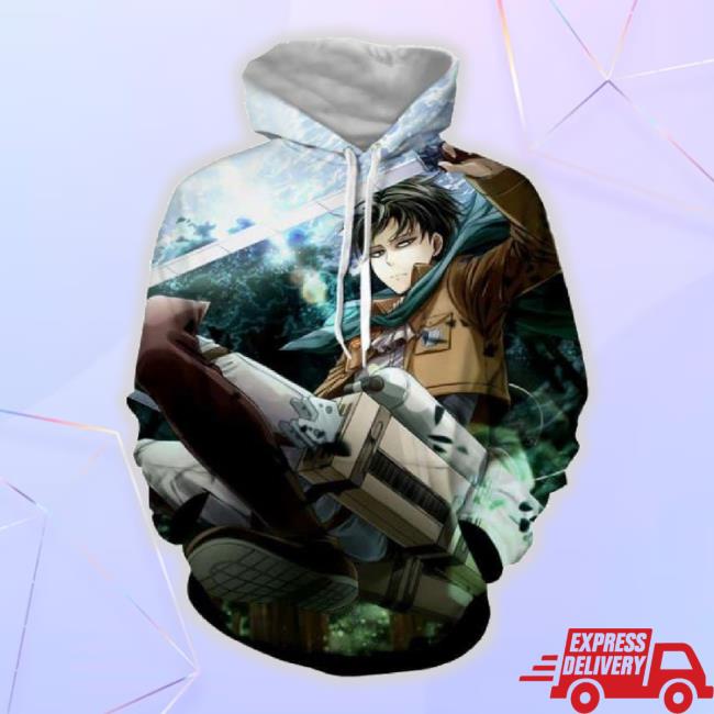 Cool Levi Ackerman Survey Corps Ace TankTop 3D