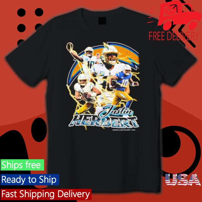 Justin Herbert Designed By Game Changers 2023 Tee Shirt