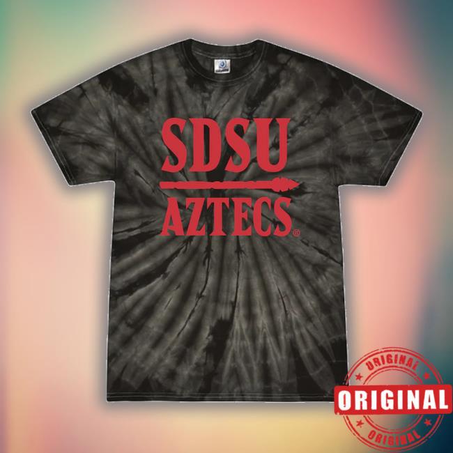 Official Tie Dye Softball Sdsu Spear Dani Martinez Tees