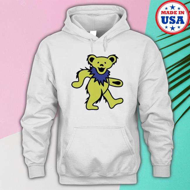 Official Grateful Dead Classic Navy With Yellow Bear T-Shirt