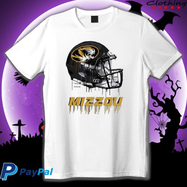 Missouri Tigers Vintage Helmet Football Tee Shirt