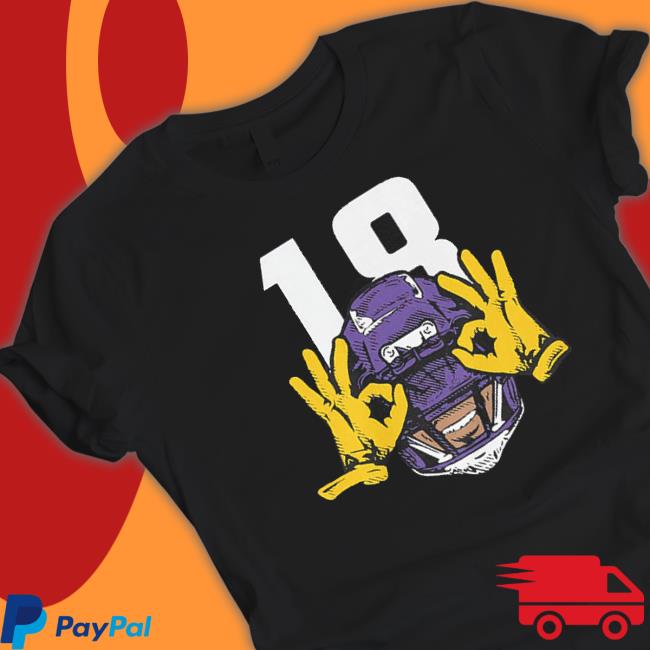 Justin Jefferson 18 Minnesota Football Sweaters