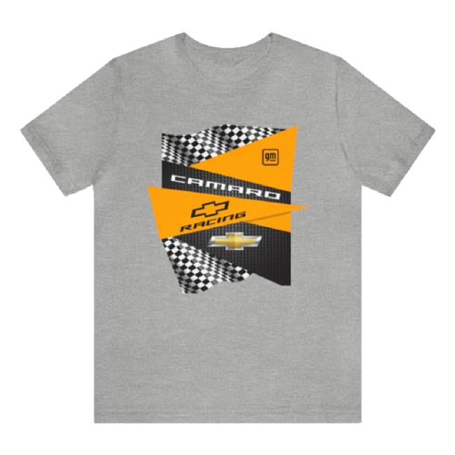 Trending Camaro Yellow Checkered Jersey Short Sleeve Long Sleeve Tee Classicautostoreonline Shop