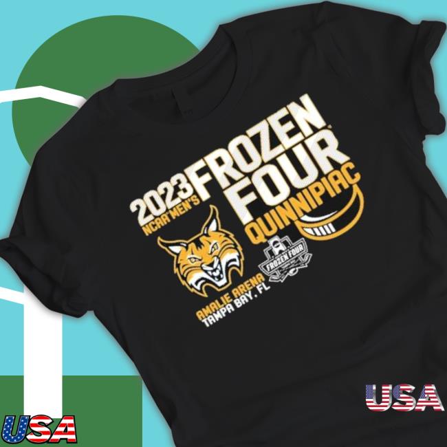 Quinnipiac University Men’S Hockey 2023 Frozen Four Shirt