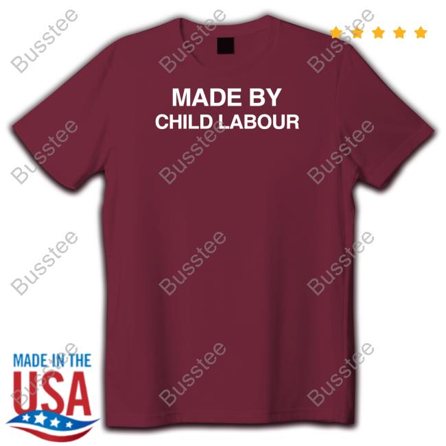 Official Made By Child Labour Long Sleeve T Shirt Dippytees Merch