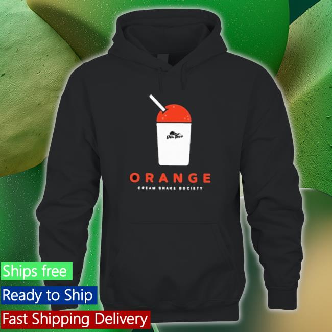 Official Orange Cream Shake Society Long Sleeve Shirt