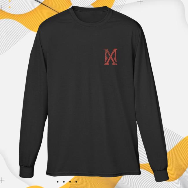 Official Madonna Merch Store Mx Logo Passport Stamp Long Sleeve T-Shirt Madonna Louise Ciccone Clothing Shop