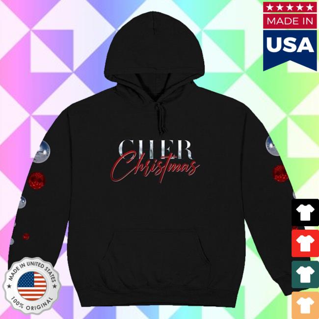 Official Merch Bar Cher Christmas Black Sweaters MerchBar