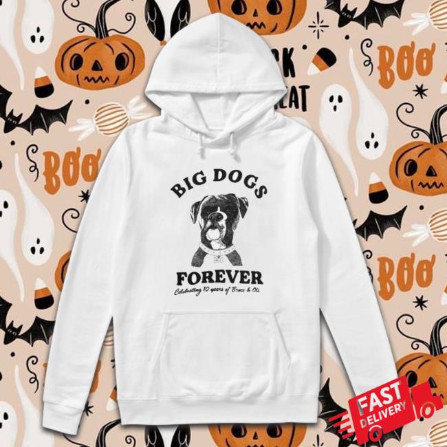 Big Dogs Forever Bruce And Oli 10 Years Tee Shirt