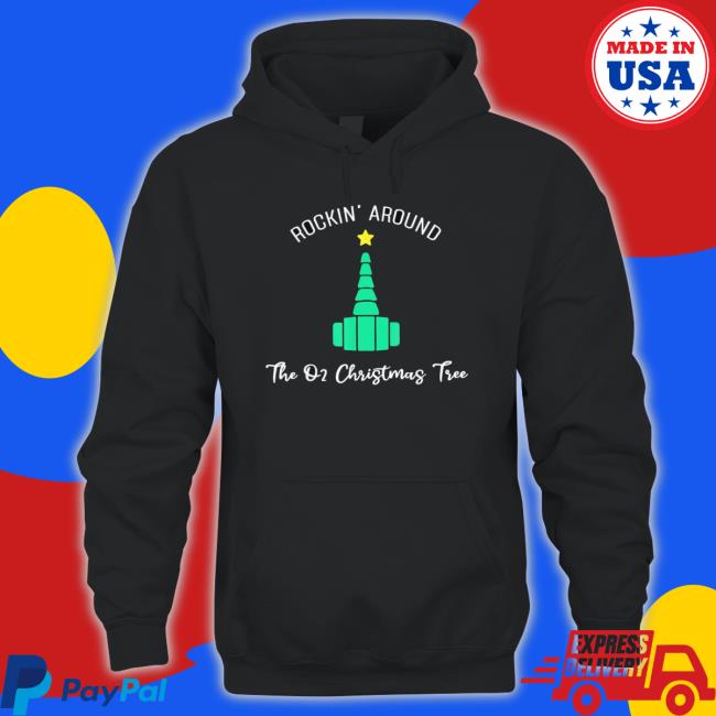 2022 Rockin Around The O2 Christmas Tree Xmas For Nurse Sweatshirt