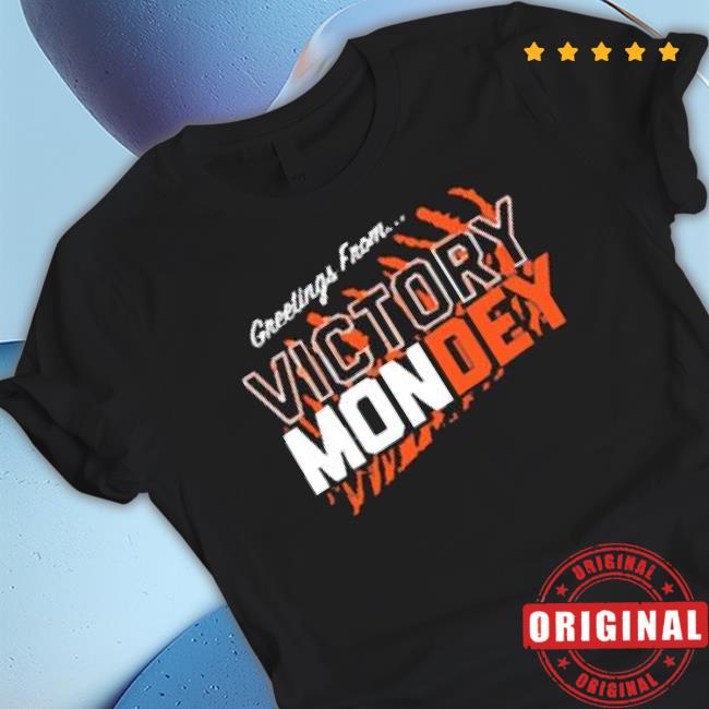 Official Cincinnati Bengals Victory Monday T-shirt