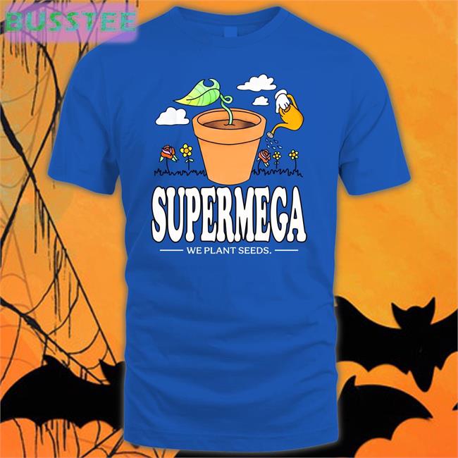 Supermega We Plant Seeds Long Sleeve Tee Supermegamart Merch