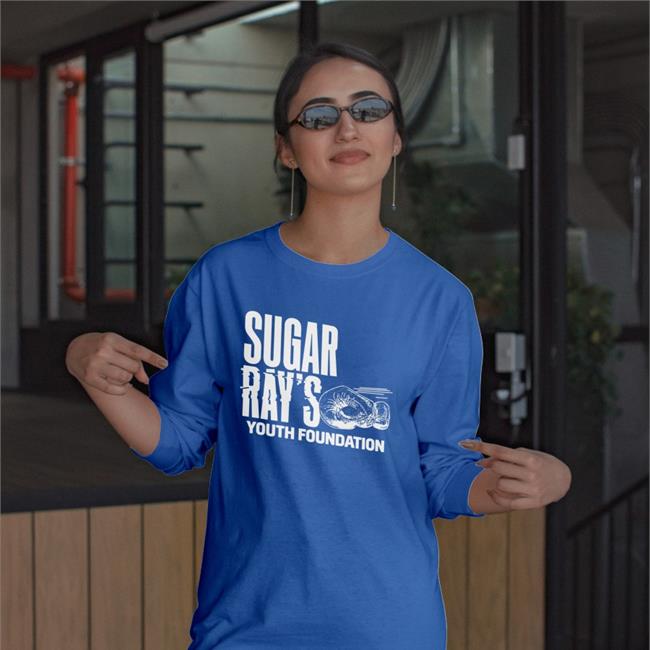 Sugar Ray's Youth Foundation Shirt Boxing History Sugar Ray's Youth Foundation T Shirt Richard Nixon and Ray Robinson