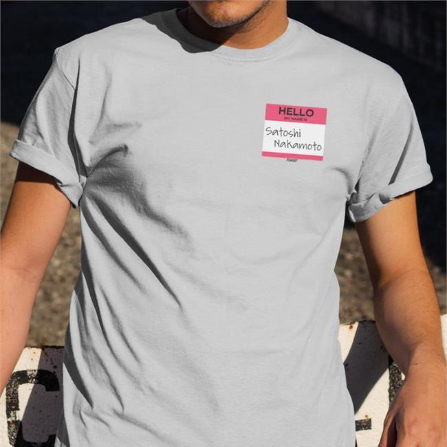 Hello My Name Is Satoshi Nakamoto Hoodie Fomo21 Merch Isabella