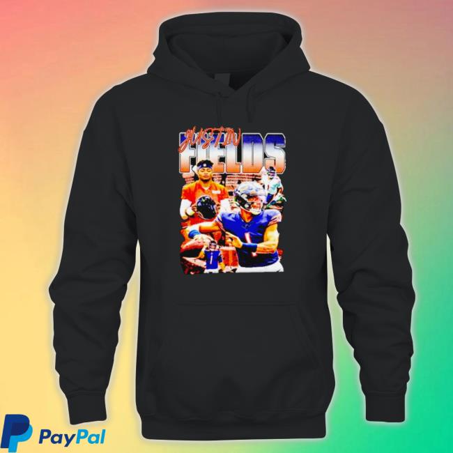 Justin Fields Picture Collage Classic Shirt