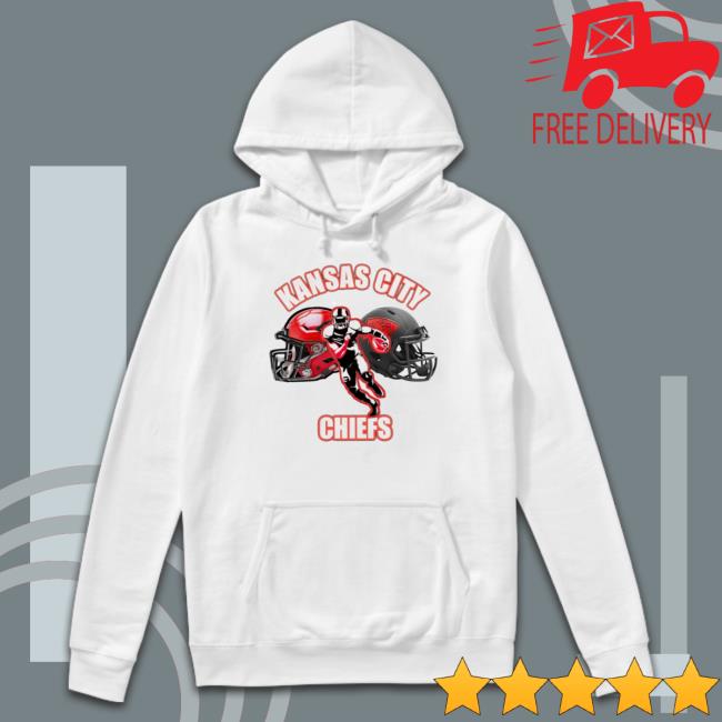 Kansas City Chiefs Player Helmet Crewneck Sweatshirt Kansas City Chiefs Player Helmet Tee