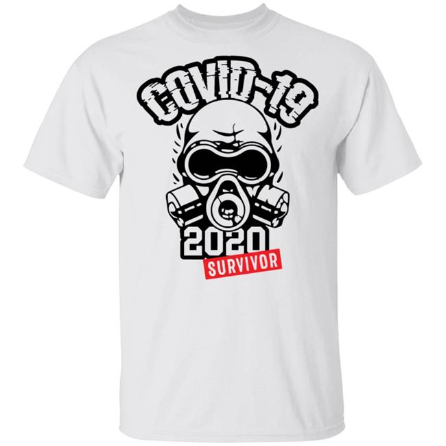 covid survivor t shirt white hoodie shirt