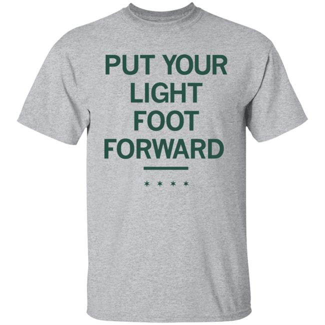 LIGHT FOOT FORWARD T Shirt LIGHT FOOT FORWARD T Shirt