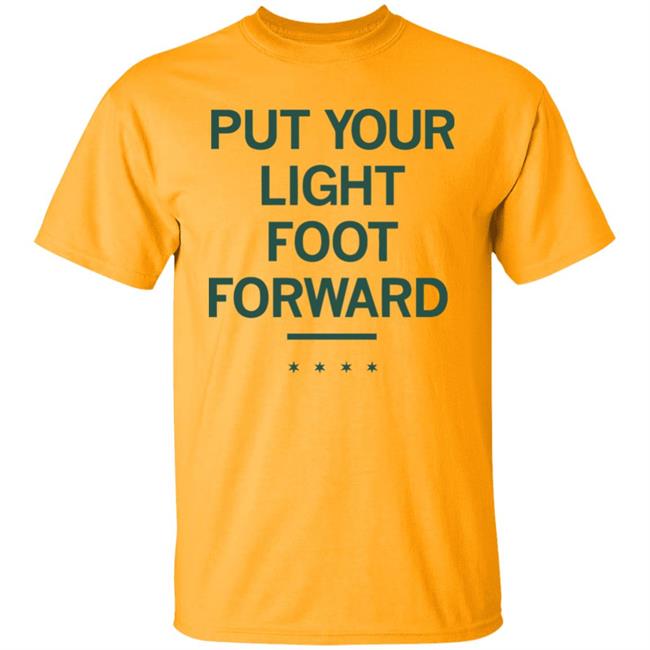 LIGHT FOOT FORWARD T Shirt LIGHT FOOT FORWARD T Shirt