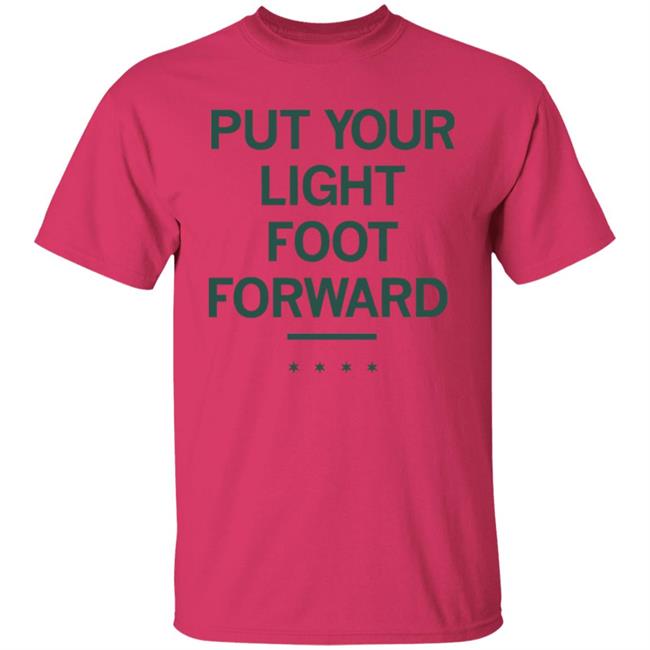 LIGHT FOOT FORWARD T Shirt LIGHT FOOT FORWARD T Shirt