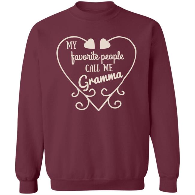 My Favorite People Call Me Grandma Shirt My Favorite People Call Me Grandma Shirt