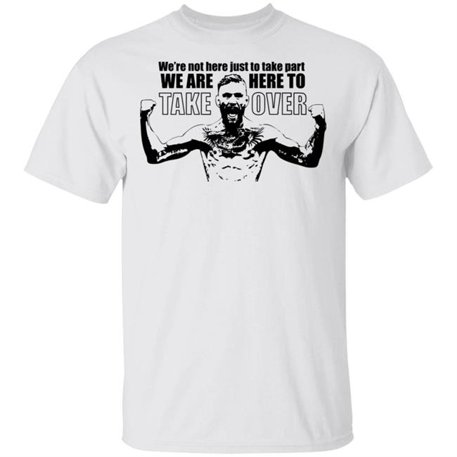 Conor Mcgregor shirt white hoodie t shirt