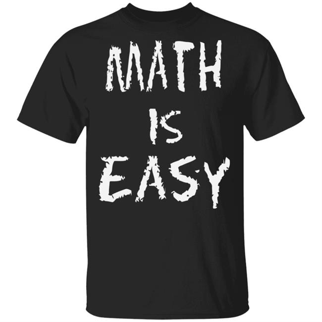 math is easy shirt black hoodie t shirt