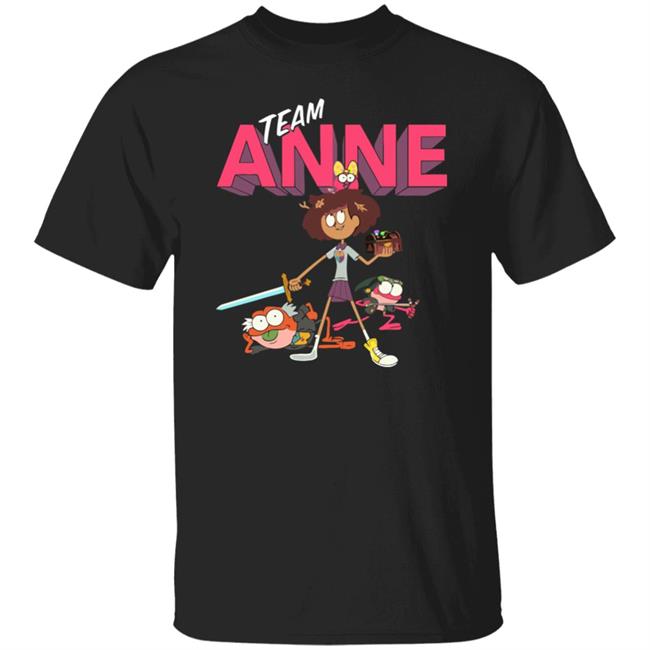 Team Anne shirt black hoodie t shirt