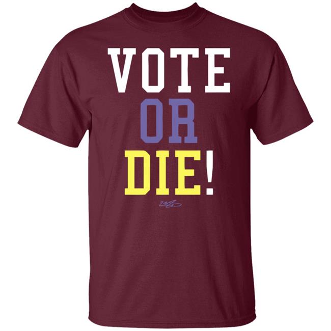 vote or die t shirt black hoodie shirt