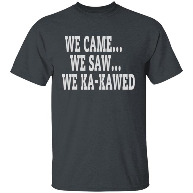 Stlouis battlehawks ka-kaw we came we saw we ka-kawed T Shirt Stlouis battlehawks ka-kaw we came we saw we ka-kawed T Shirt