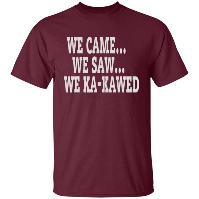 Stlouis battlehawks ka-kaw we came we saw we ka-kawed T Shirt Stlouis battlehawks ka-kaw we came we saw we ka-kawed T Shirt