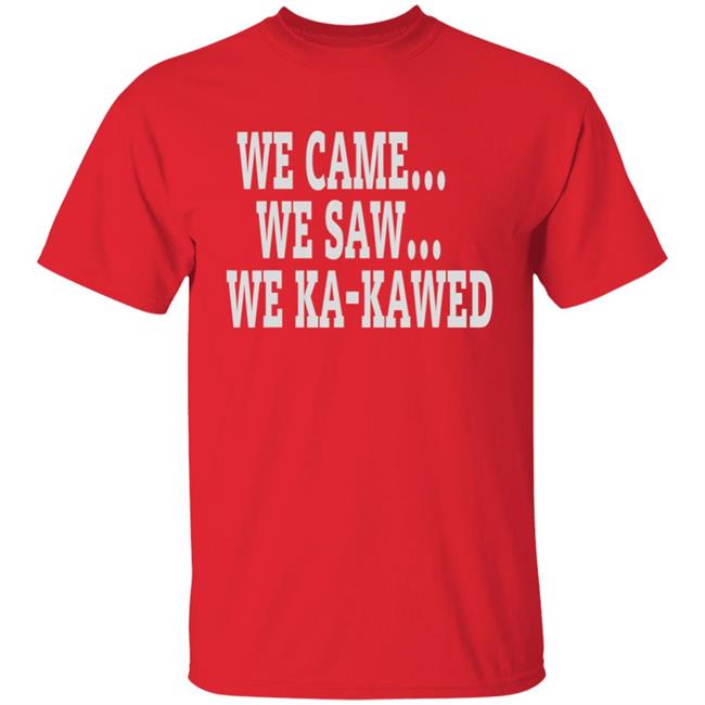 Stlouis battlehawks ka-kaw we came we saw we ka-kawed T Shirt Stlouis battlehawks ka-kaw we came we saw we ka-kawed T Shirt