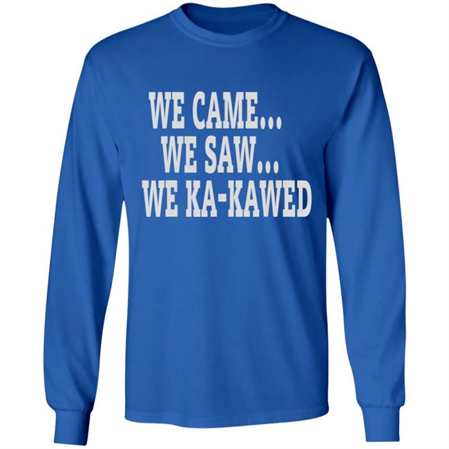 Stlouis battlehawks ka-kaw we came we saw we ka-kawed T Shirt Stlouis battlehawks ka-kaw we came we saw we ka-kawed T Shirt