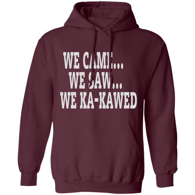Stlouis battlehawks ka-kaw we came we saw we ka-kawed T Shirt Stlouis battlehawks ka-kaw we came we saw we ka-kawed T Shirt