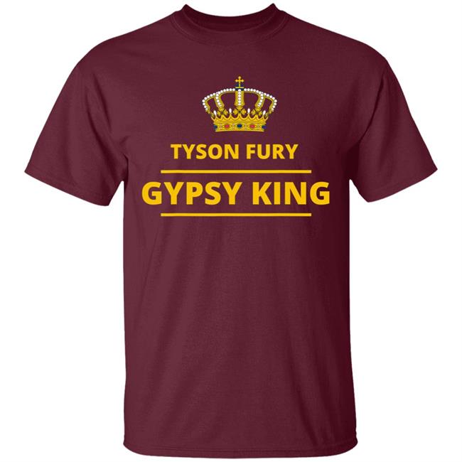 Tyson fury gypsy king gift fans of champion t shirt Tyson fury gypsy king gift fans of champion t shirt