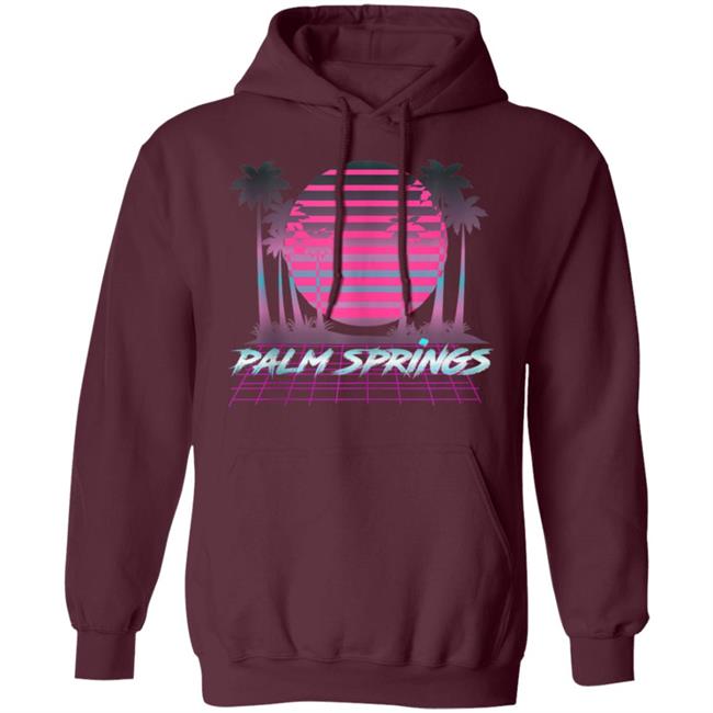 Palm Springs CA Vintage Retro 80s Vaporware Sunset Palm Tree Tank Top t shirt Palm Springs CA Vintage Retro 80s Vaporware Sunset Palm Tree Tank Top t shirt