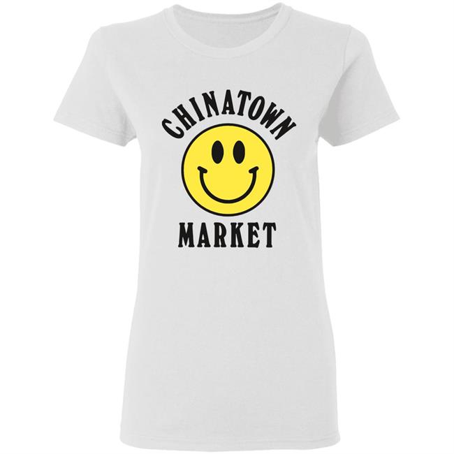 Chinatown Market Logo White Hoodie Chinatown Market Logo White Hoodie